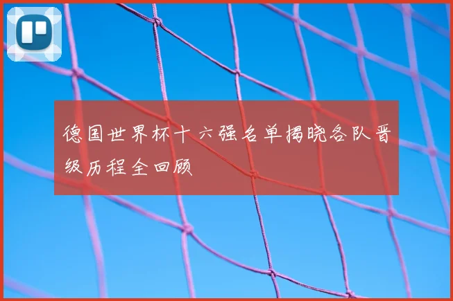 德国世界杯十六强名单揭晓各队晋级历程全回顾
