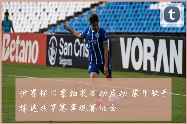 世界杯门票抽奖活动启动 蒙牛联手球迷共享赛事观赛机会