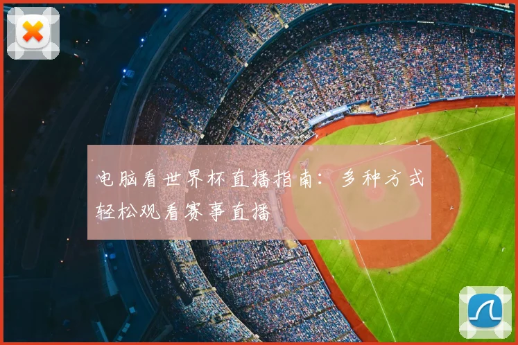 电脑看世界杯直播指南：多种方式轻松观看赛事直播